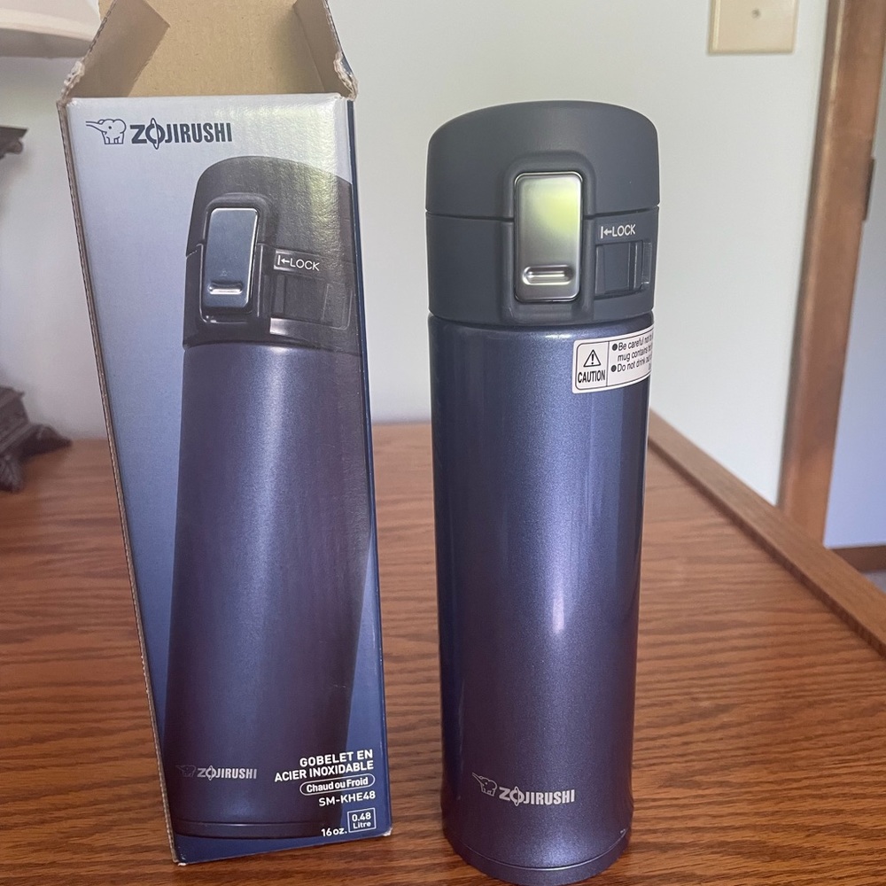 Zojirushi Stainless Steel Insulated Travel Mug, NEW